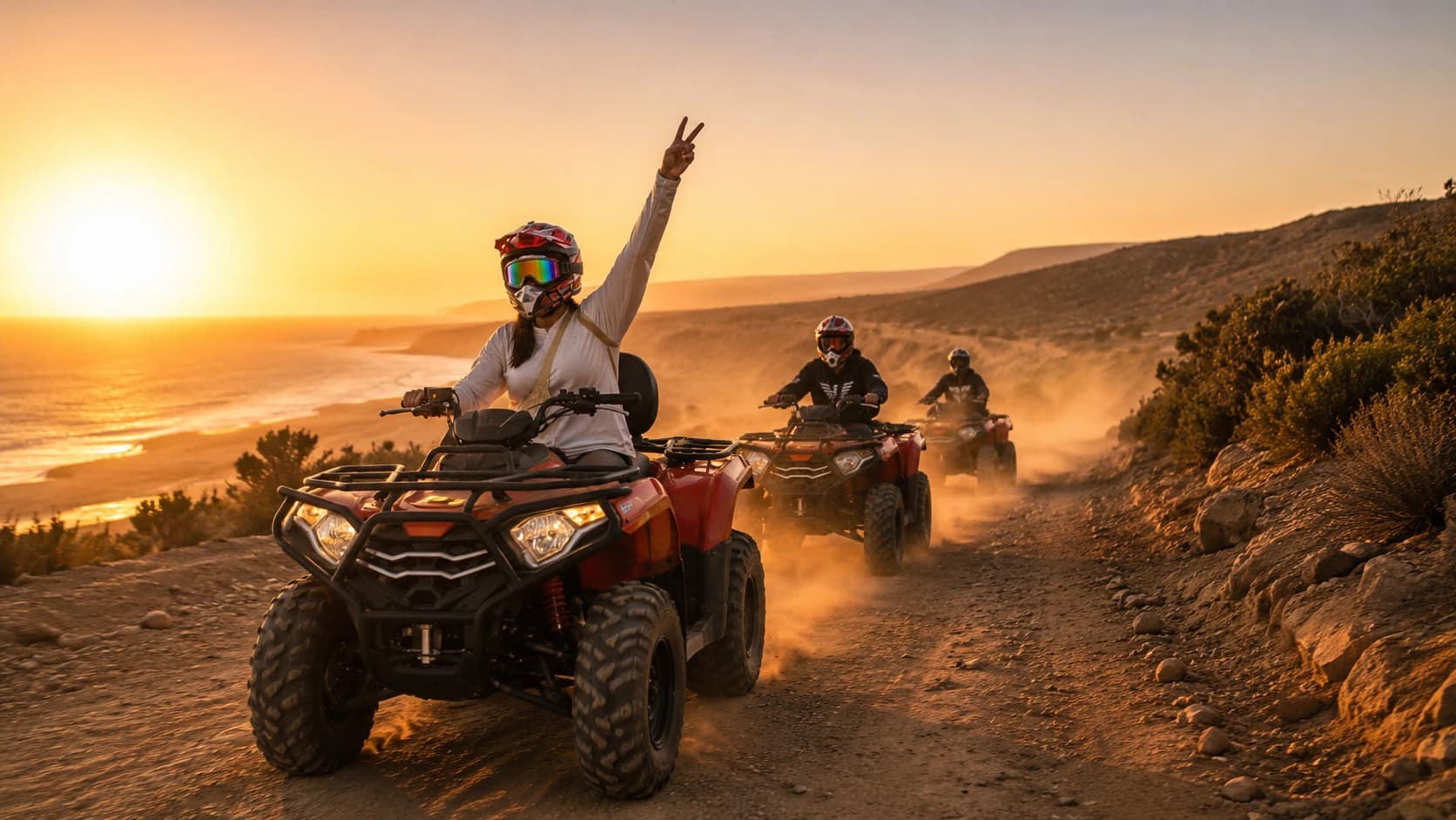 Quad Biking Agadir: From €49 Sunset Ride + BBQ (2026)